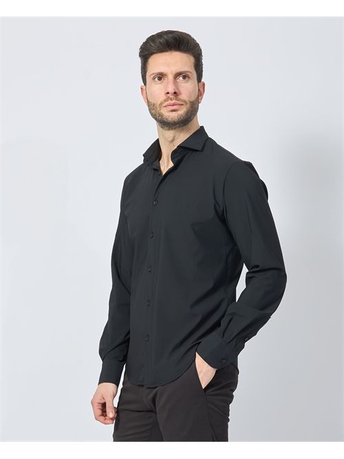 Yes Zee men's shirt with French collar YES ZEE | C505-OQ000801